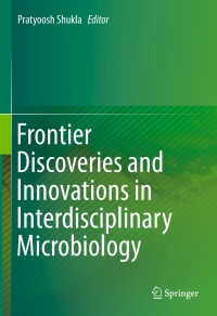 Immagine di copertina: Frontier Discoveries and Innovations in Interdisciplinary Microbiology 9788132226093