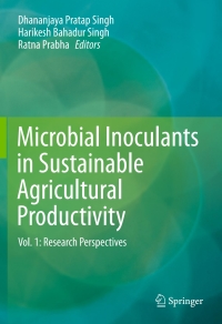 Cover image: Microbial Inoculants in Sustainable Agricultural Productivity 9788132226451