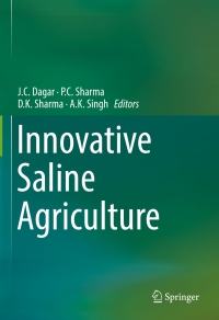 Cover image: Innovative Saline Agriculture 9788132227687