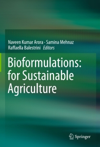 Cover image: Bioformulations: for Sustainable Agriculture 9788132227779