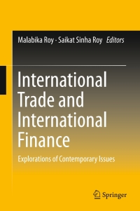 Cover image: International Trade and International Finance 9788132227953