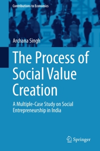 表紙画像: The Process of Social Value Creation 9788132228257