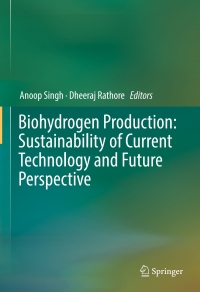 Omslagafbeelding: Biohydrogen Production: Sustainability of Current Technology and Future Perspective 9788132235750