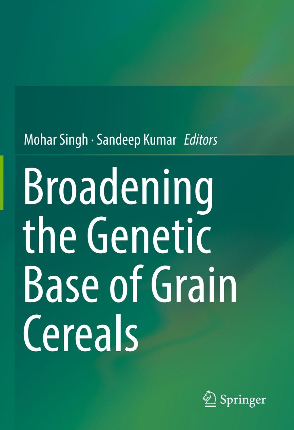Broadening the Genetic Base of Grain Cereals