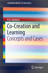 Cover image: Co-Creation and Learning 9788132236771