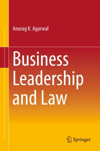 Immagine di copertina: Business Leadership and Law 9788132236801