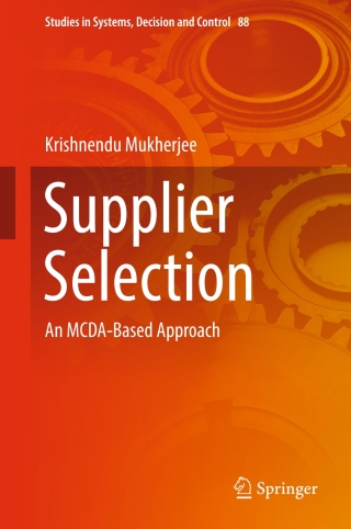 Cover image: Supplier Selection 9788132236986