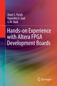 Cover image: Hands-on Experience with Altera FPGA Development Boards 9788132237679