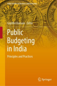 Cover image: Public Budgeting in India 9788132239154