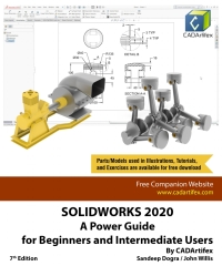 صورة الغلاف: SOLIDWORKS 2020: A Power Guide for Beginners and Intermediate Users 7th edition 9798601762793