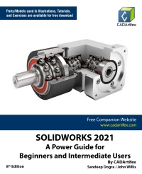 صورة الغلاف: SOLIDWORKS 2021: A Power Guide for Beginners and Intermediate Users 8th edition 9798700558020
