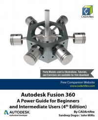 صورة الغلاف: Autodesk Fusion 360: A Power Guide for Beginners and Intermediate Users 4th edition 9798568236238