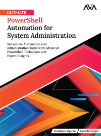 Imagen de portada: Ultimate PowerShell Automation for System Administration 1st edition 9788197396526