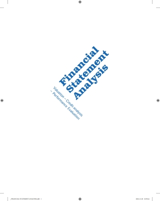 Cover image: Financial Statement Analysis 1st edition 9788245021028