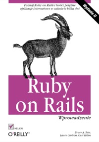 Cover image: Ruby on Rails. Wprowadzenie. Wydanie II 1st edition 9788324622108