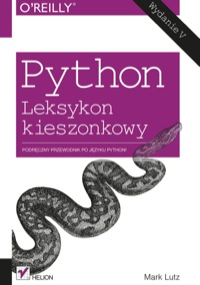 Cover image: Python. Leksykon kieszonkowy. Wydanie V 1st edition 9781492016625