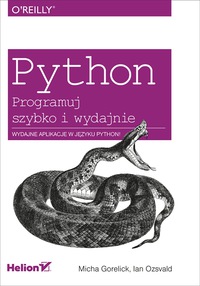 Cover image: Python. Programuj szybko i wydajnie 1st edition 9788328304697