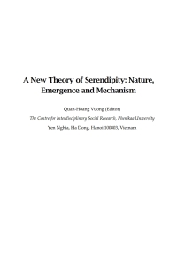 Cover image: A New Theory of Serendipity: Nature, Emergence and Mechanism 1st edition 9788366675858