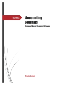 Cover image: Accounting Journals: Scopus, Web of Science, SCImago 1st edition 9788395669668