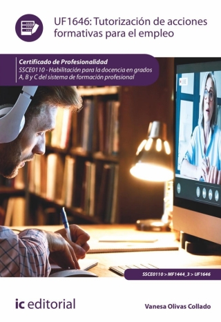 Cover image: Tutorización de acciones formativas para el empleo. UF1646 1st edition 9788411843584