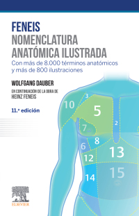 Imagen de portada: Feneis. Nomenclatura anatómica ilustrada 6th edition 9788491137887