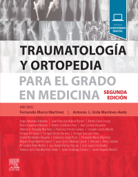 Cover image: Traumatología y ortopedia para el grado en Medicina 2nd edition 9788491134831