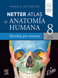 Omslagafbeelding: Netter. Atlas de anatomía humana. Abordaje por sistemas 8th edition 9788413824185