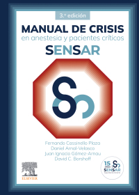 Titelbild: Manual de crisis en anestesia y pacientes críticos SENSAR 3rd edition 9788413826684