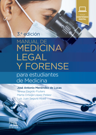 Cover image: Manual de medicina legal y forense para estudiantes de Medicina 3rd edition 9788413825366
