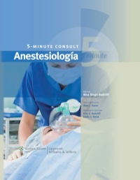 Cover image: 5 minute consult. Anestesiología 9788415684237