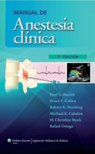 Cover image: Manual de anestesia clínica 7th edition 9788415840770