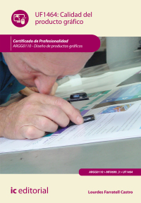 Cover image: Calidad del producto gráfico. ARGG0110 1st edition 9788416351442