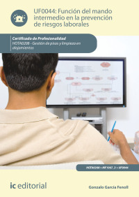 Cover image: Función del mando intermedio en la Prevención de Riesgos Laborales. HOTA0308 1st edition 9788411031493