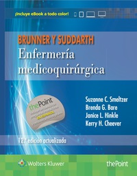 Imagen de portada: Brunner y Suddarth. Enfermería medicoquirúrgica 12th edition 9788416654512