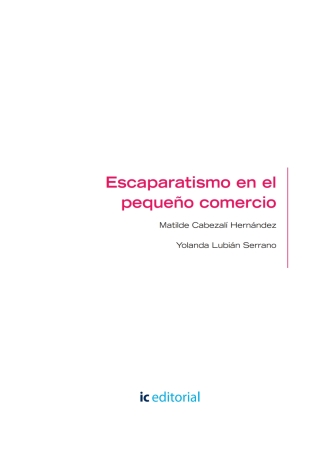 Imagen de portada: Escaparatismo en el pequeño comercio. COMT0112 1st edition 9788417026127