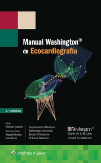 Imagen de portada: Manual Washington de Ecocardiografía 2nd edition 9788416781225