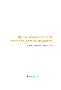 Cover image: Aprovisionamiento de materias primas en cocina. HOTR0108 1st edition 9788417343699