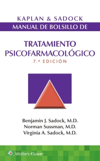 Cover image: Kaplan & Sadock. Manual de bolsillo de tratamiento psicofarmacológico 7th edition 9788417602840