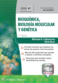 Imagen de portada: Serie RT. Bioquímica, biología molecular y genética 7th edition 9788417949556