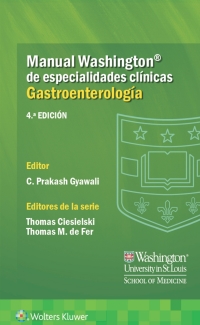 Imagen de portada: Manual Washington de especialidades clínicas. Gastroenterología 4th edition 9788418257797