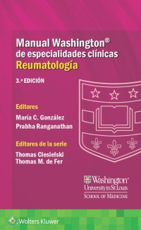 Cover image: Manual Washington de especialidades clínicas. Reumatología 3rd edition 9788418563133