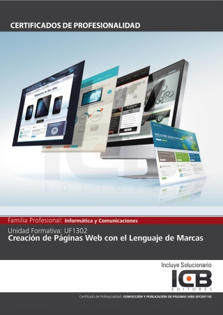 Cover image: Uf1302: creación de páginas web con el lenguaje de marcas 1st edition 9788490213483