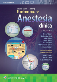 Cover image: Barash, Cullen y Stoelting. Fundamentos de anestesia clínica 2nd edition 9788418892141