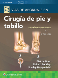 Omslagafbeelding: Vías de abordaje de cirugía de pie y tobillo. Un enfoque anatómico 2nd edition 9788419284891