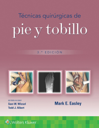 Cover image: Técnicas quirúrgicas de pie y tobillo 3rd edition 9788419663283