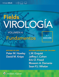 Cover image: Fields. Virología. Volumen IV. Fundamentos 7th edition 9788419663528