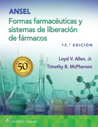Imagen de portada: Ansel. Formas farmacéuticas y sistemas de liberación de fármacos 12th edition 9788419663740