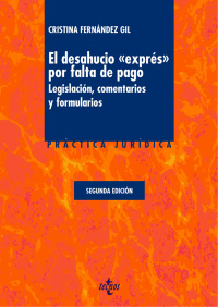 Imagen de portada: El desahucio <<exprés>> por falta de pago 1st edition 9788430959587