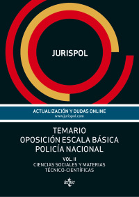 Imagen de portada: Temario oposición escala básica policía nacional 1st edition 9788430961429