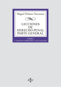 Imagen de portada: Lecciones de Derecho penal Parte general 1st edition 9788430971343